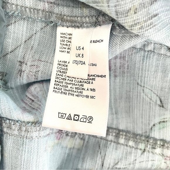 ANTHROPOLOGIE Victoria Floral Cargo Pants with Removable Belt - Picture 12 of 16